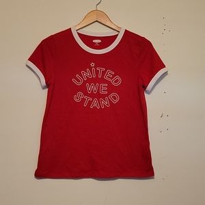Old Navy Slim Fit United We Stand Tee